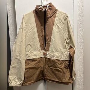 Nike Women's Sportswear Revolution Sports Utility 1/2-zip Jacket In Brown